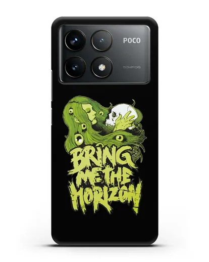 Чехол с иллюстрацией Bring Me The Horizon силиконовый для Xiaomi Poco F6 Pro