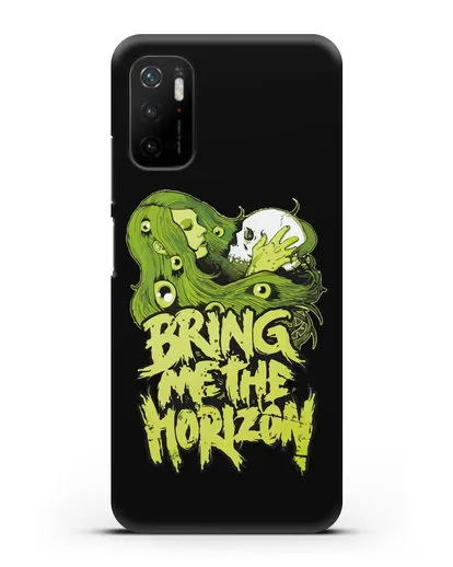 Чехол с иллюстрацией Bring Me The Horizon силиконовый для Xiaomi Poco M3 Pro