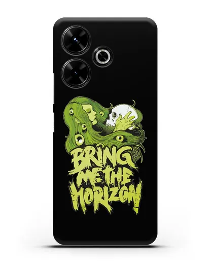 Чехол с иллюстрацией Bring Me The Horizon силиконовый для Xiaomi Poco M6
