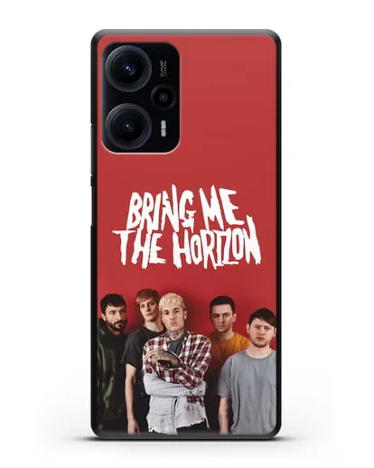 Чехол с фотографией группы Bring Me The Horizon силиконовый для Xiaomi Poco F5
