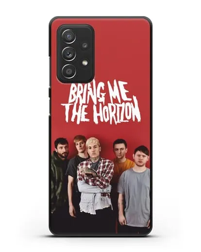Чехол с фотографией группы Bring Me The Horizon силиконовый для Samsung Galaxy A53