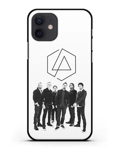 Чехол с фотографией группы Linkin Park силиконовый для iPhone 12