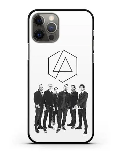 Чехол с фотографией группы Linkin Park силиконовый для iPhone 12 Pro