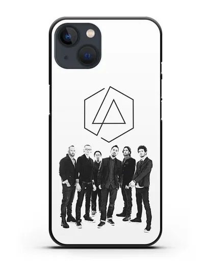 Чехол с фотографией группы Linkin Park силиконовый для iPhone 13