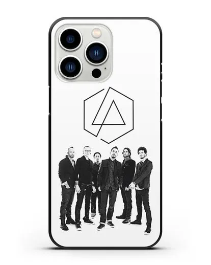 Чехол с фотографией группы Linkin Park силиконовый для iPhone 13 Pro