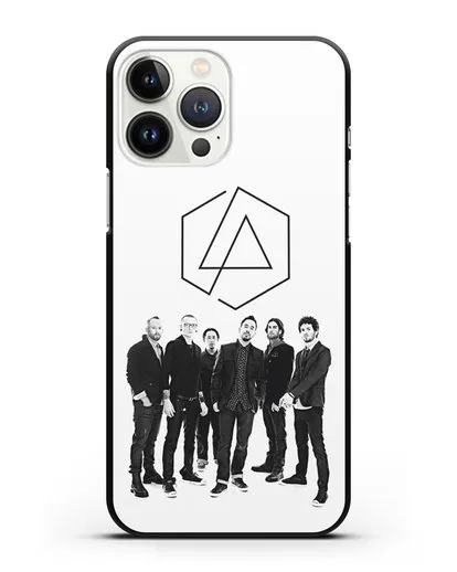 Чехол с фотографией группы Linkin Park силиконовый для iPhone 13 Pro Max