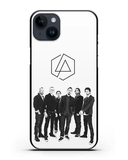 Чехол с фотографией группы Linkin Park силиконовый для iPhone 14 Plus