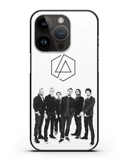 Чехол с фотографией группы Linkin Park силиконовый для iPhone 14 Pro
