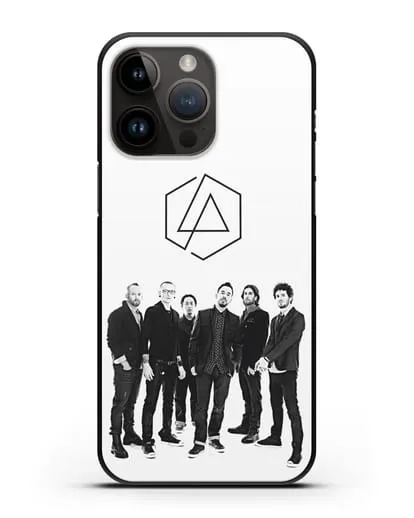 Чехол с фотографией группы Linkin Park силиконовый для iPhone 14 Pro Max