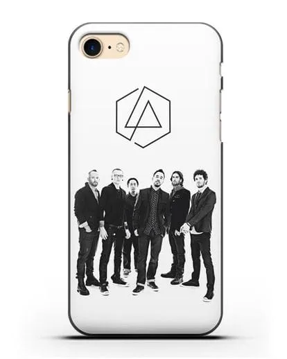 Чехол с фотографией группы Linkin Park силиконовый для iPhone 8
