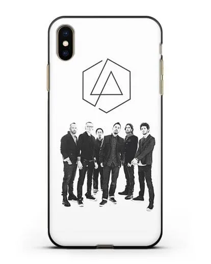 Чехол с фотографией группы Linkin Park силиконовый для iPhone XS Max