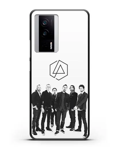 Чехол с фотографией группы Linkin Park силиконовый для Xiaomi Poco F5 Pro