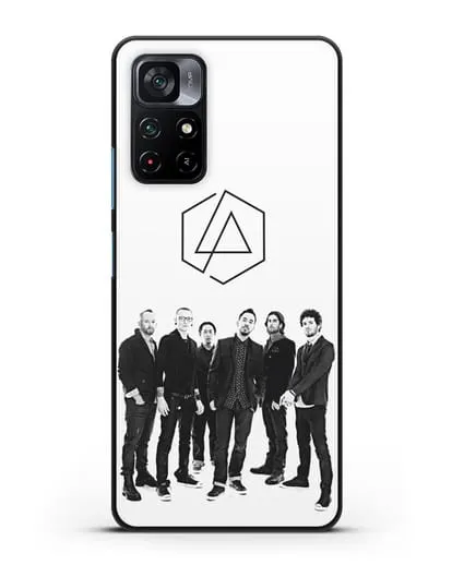 Чехол с фотографией группы Linkin Park силиконовый для Xiaomi Poco M4 Pro 5G