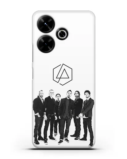 Чехол с фотографией группы Linkin Park силиконовый для Xiaomi Poco M6
