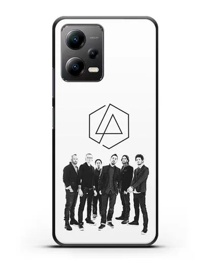 Чехол с фотографией группы Linkin Park силиконовый для Xiaomi Poco X5
