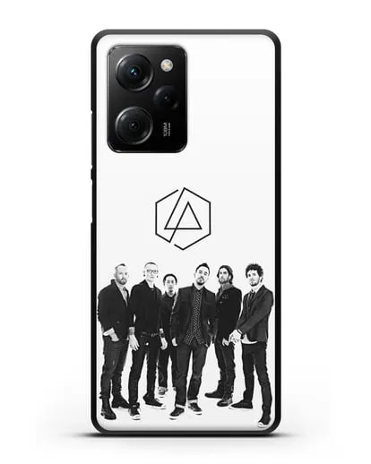 Чехол с фотографией группы Linkin Park силиконовый для Xiaomi Poco X5 Pro