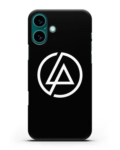 Чехол с символикой Linkin Park силиконовый для iPhone 16 Plus