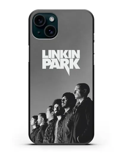 Чехол с изображением группы Linkin Park силиконовый для iPhone 15 Plus