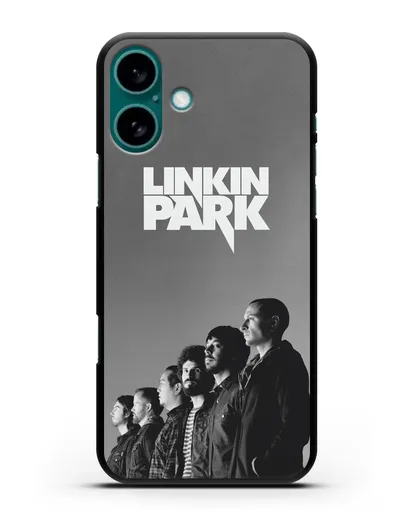 Чехол с изображением группы Linkin Park силиконовый для iPhone 16 Plus