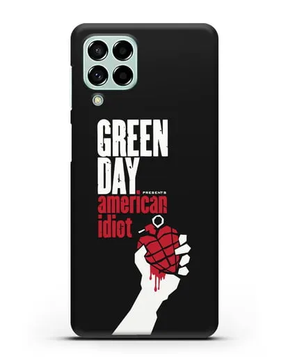 Чехол с символикой группы Green Day силиконовый для Samsung Galaxy M53 [SM-M536]