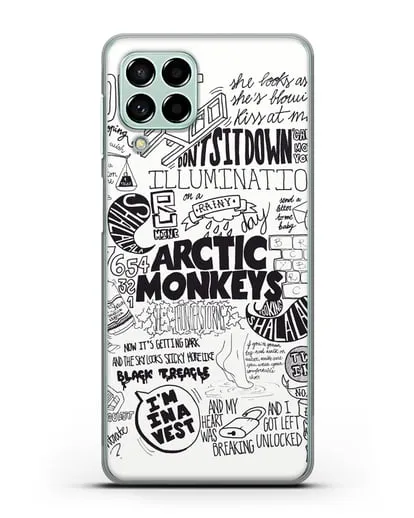 Чехол Arctic Monkeys Комикс силиконовый для Samsung Galaxy M53 [SM-M536]