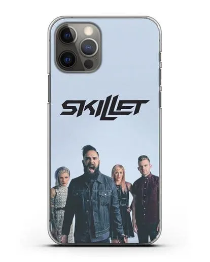 Чехол с изображением группы Skillet силиконовый для iPhone 12 Pro