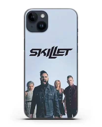 Чехол с изображением группы Skillet силиконовый для iPhone 14 Plus