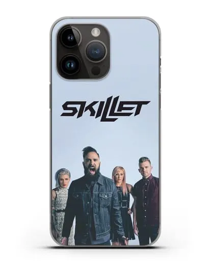 Чехол с изображением группы Skillet силиконовый для iPhone 14 Pro Max