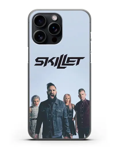 Чехол с изображением группы Skillet силиконовый для iPhone 15 Pro Max