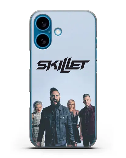 Чехол с изображением группы Skillet силиконовый для iPhone 16