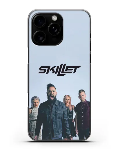 Чехол с изображением группы Skillet силиконовый для iPhone 16 Pro Max