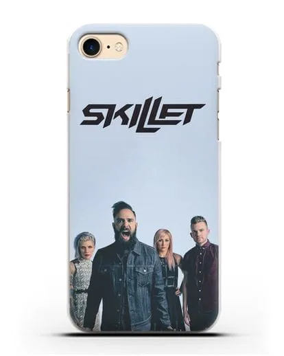 Чехол с изображением группы Skillet силиконовый для iPhone 8