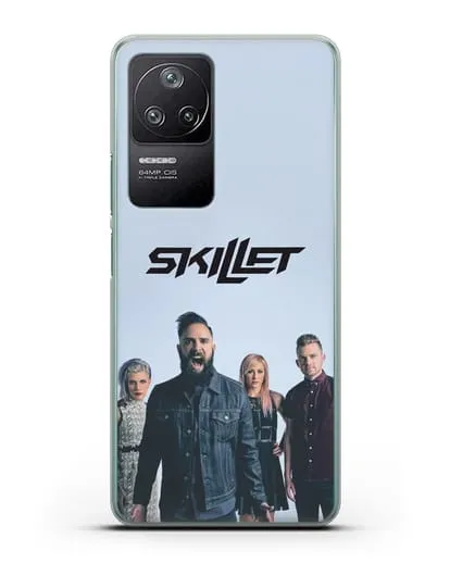 Чехол с изображением группы Skillet силиконовый для Xiaomi Poco F4