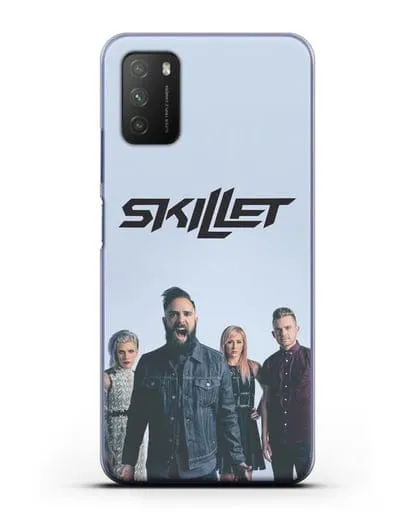 Чехол с изображением группы Skillet силиконовый для Xiaomi Poco M3