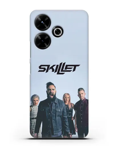 Чехол с изображением группы Skillet силиконовый для Xiaomi Poco M6