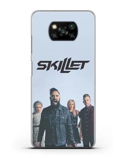 Чехол с изображением группы Skillet силиконовый для Xiaomi Poco X3