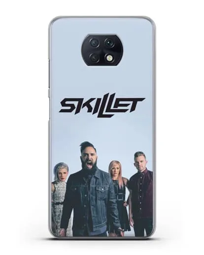 Чехол с изображением группы Skillet силиконовый для Xiaomi Redmi Note 9T
