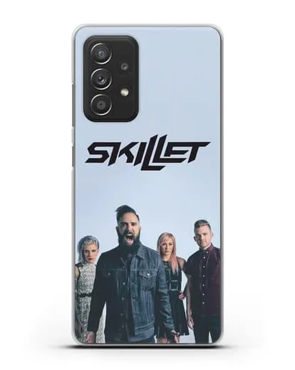 Чехол с изображением группы Skillet силиконовый для Samsung Galaxy A53