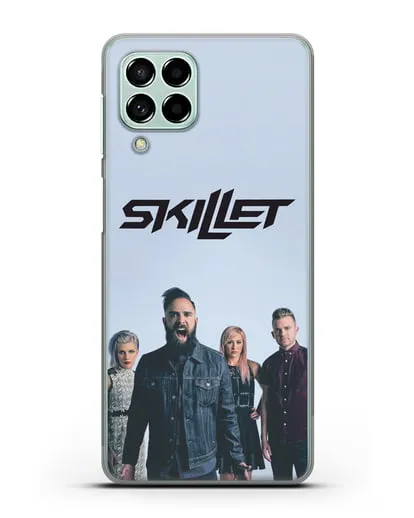 Чехол с изображением группы Skillet силиконовый для Samsung Galaxy M53 [SM-M536]