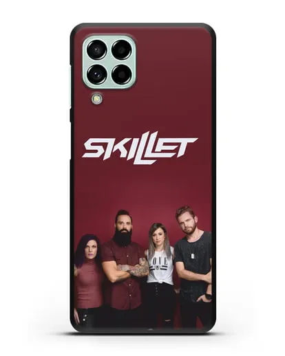Чехол с фотографией группы Skillet силиконовый для Samsung Galaxy M53 [SM-M536]