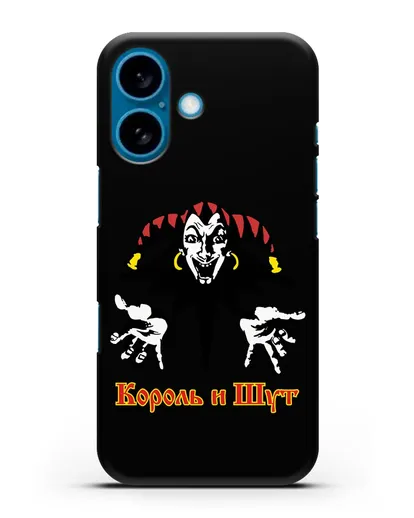 Чехол с логотипом группы Король и Шут силиконовый для iPhone 16