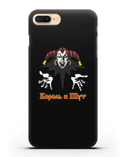 Чехол с логотипом группы Король и Шут силиконовый для iPhone 8 Plus