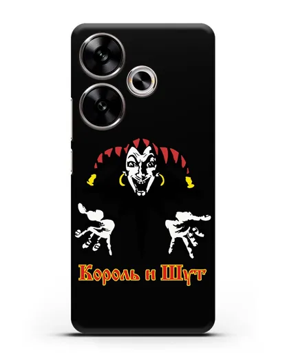 Чехол с логотипом группы Король и Шут силиконовый для Xiaomi Poco F6