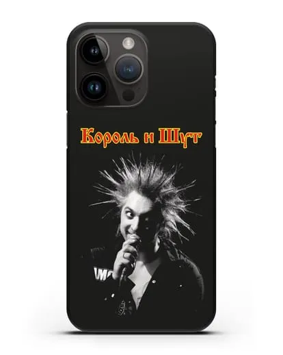 Чехол с фотографией Горшенева Король и Шут силиконовый для iPhone 14 Pro Max
