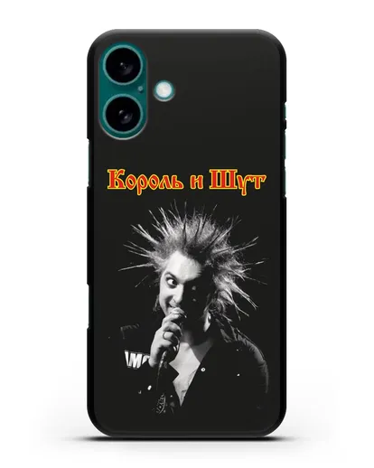 Чехол с фотографией Горшенева Король и Шут силиконовый для iPhone 16 Plus