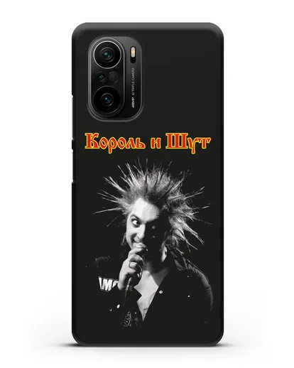 Чехол с фотографией Горшенева Король и Шут силиконовый для Xiaomi Poco F3