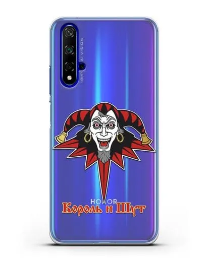 Чехол с символикой Король и Шут силиконовый для Honor 20