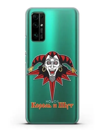 Чехол с символикой Король и Шут силиконовый для Honor 30