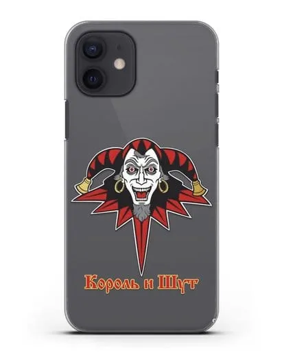 Чехол с символикой Король и Шут силиконовый для iPhone 12