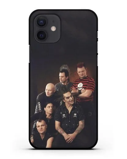 Чехол с фотографией группы Король и Шут силиконовый для iPhone 12